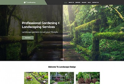 Exterior Decoration WordPress Theme
