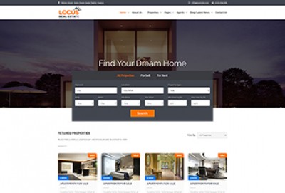 Organic Food Store HTML Website Template