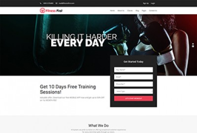 Exterior Decoration WordPress Theme